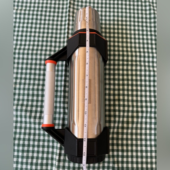 Stanley Aladdin Vintage Metal Thermos Heavy Duty Stopper-RS47 Cup-SS04 - Picture 12 of 13